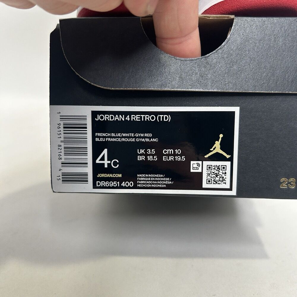 Nike Air Jordan 4 Retro TD "Messy Room" 2024 - Picture 5 of 5